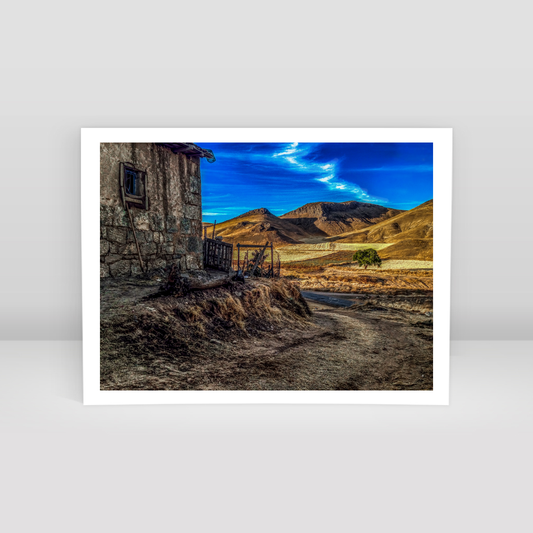 Köy Manzarası - Art Print