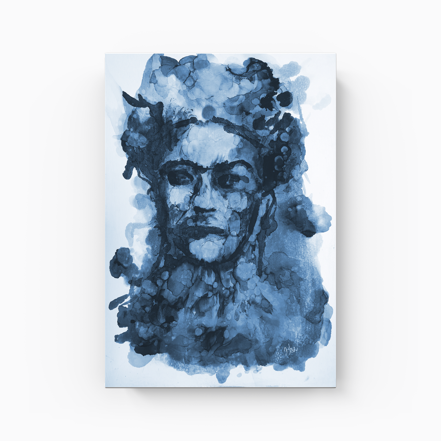 Frida Kahlo - Blue - Canvas Print