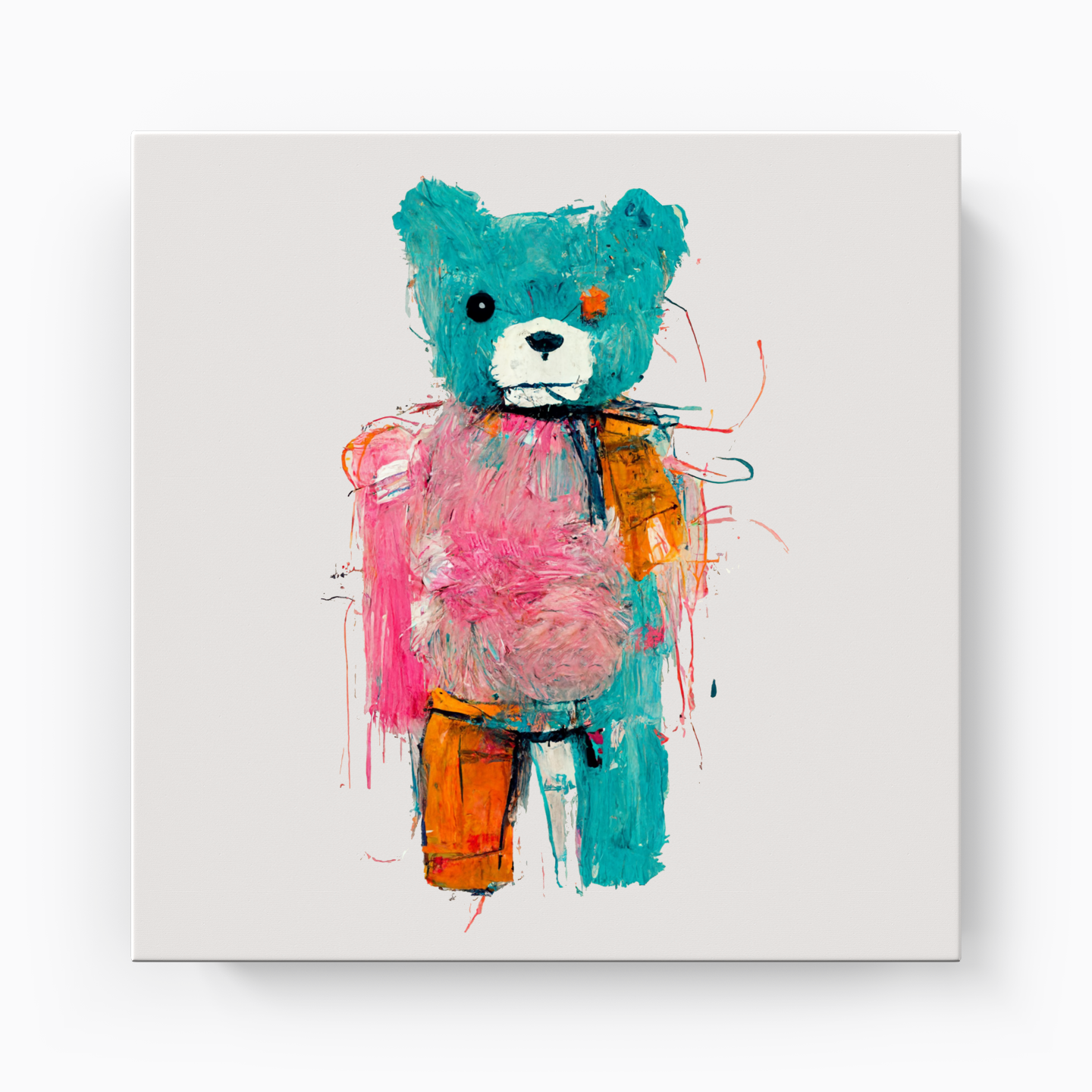 Teddy The Bear - Kanvas Tablo