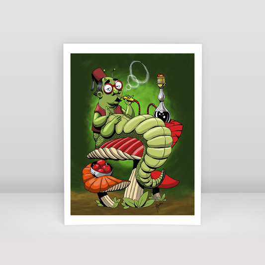 tiryaki tırtıl - Art Print