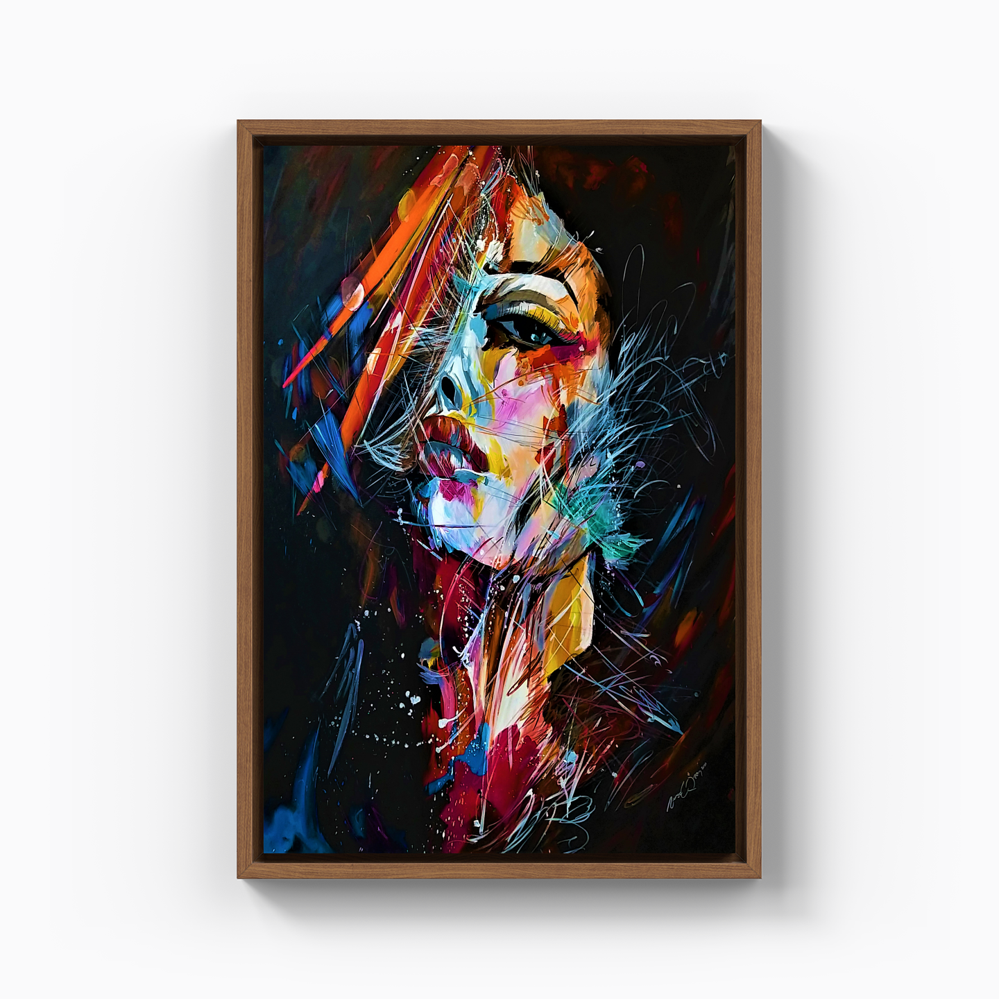 Rengin Asiliği - Kanvas Tablo