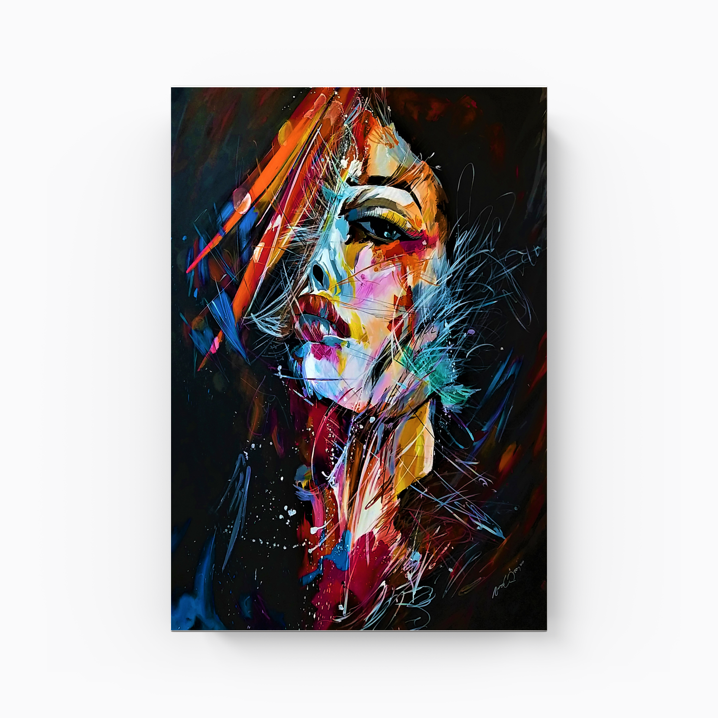 Rengin Asiliği - Kanvas Tablo