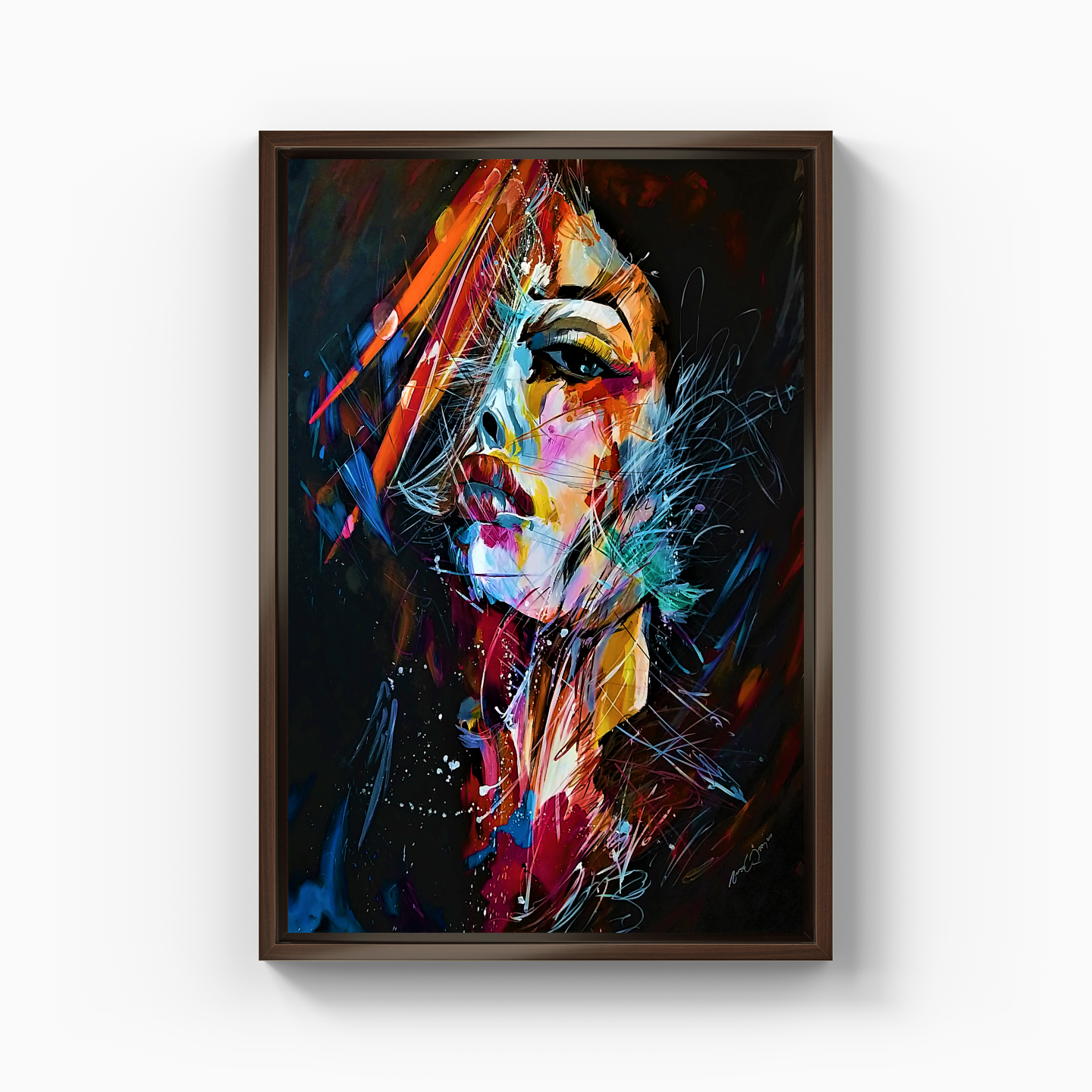 Rengin Asiliği - Kanvas Tablo