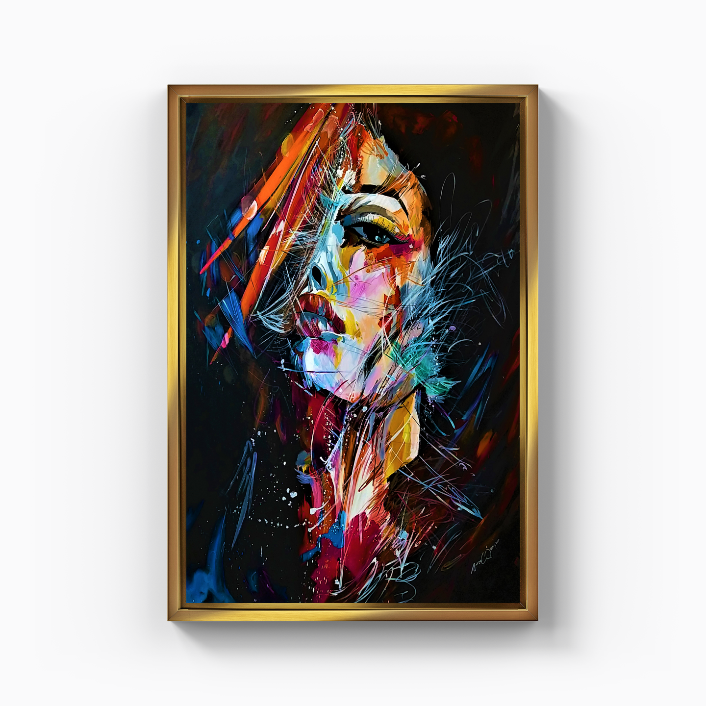 Rengin Asiliği - Kanvas Tablo