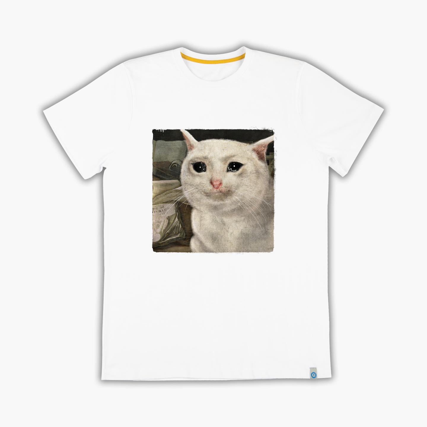 crying cat - T-Shirt
