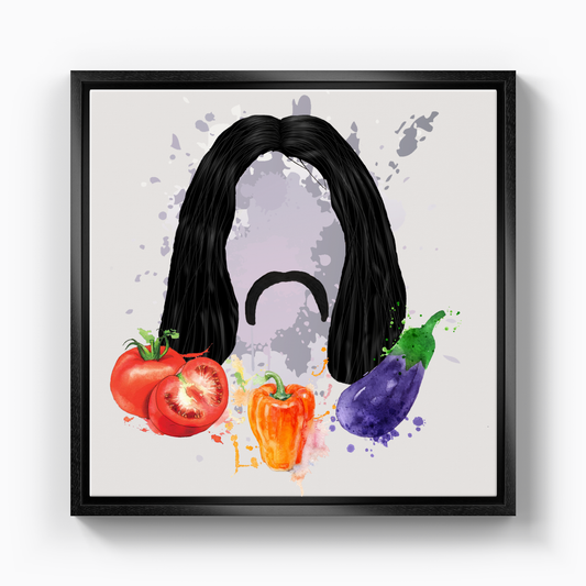 tomato pepper eggplant - Canvas Painting