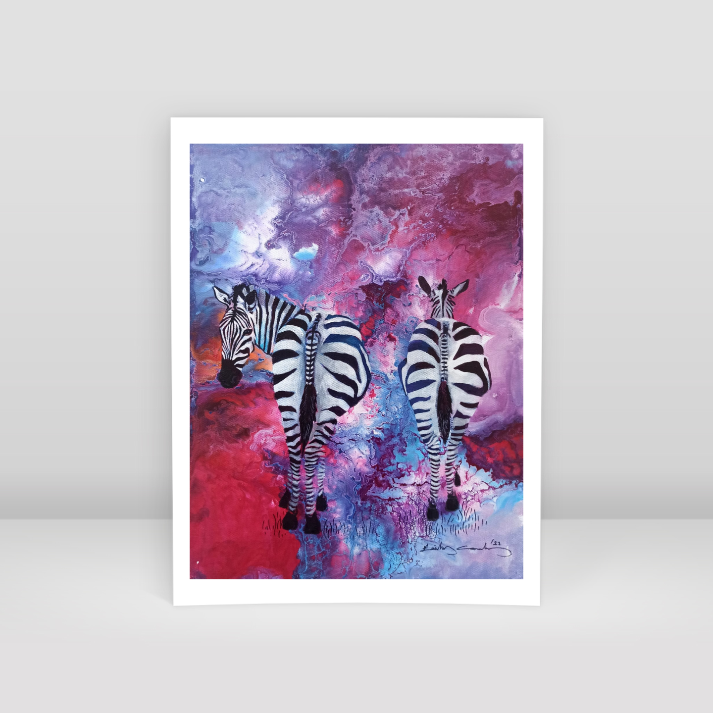 Zebra - 3 - Art Print