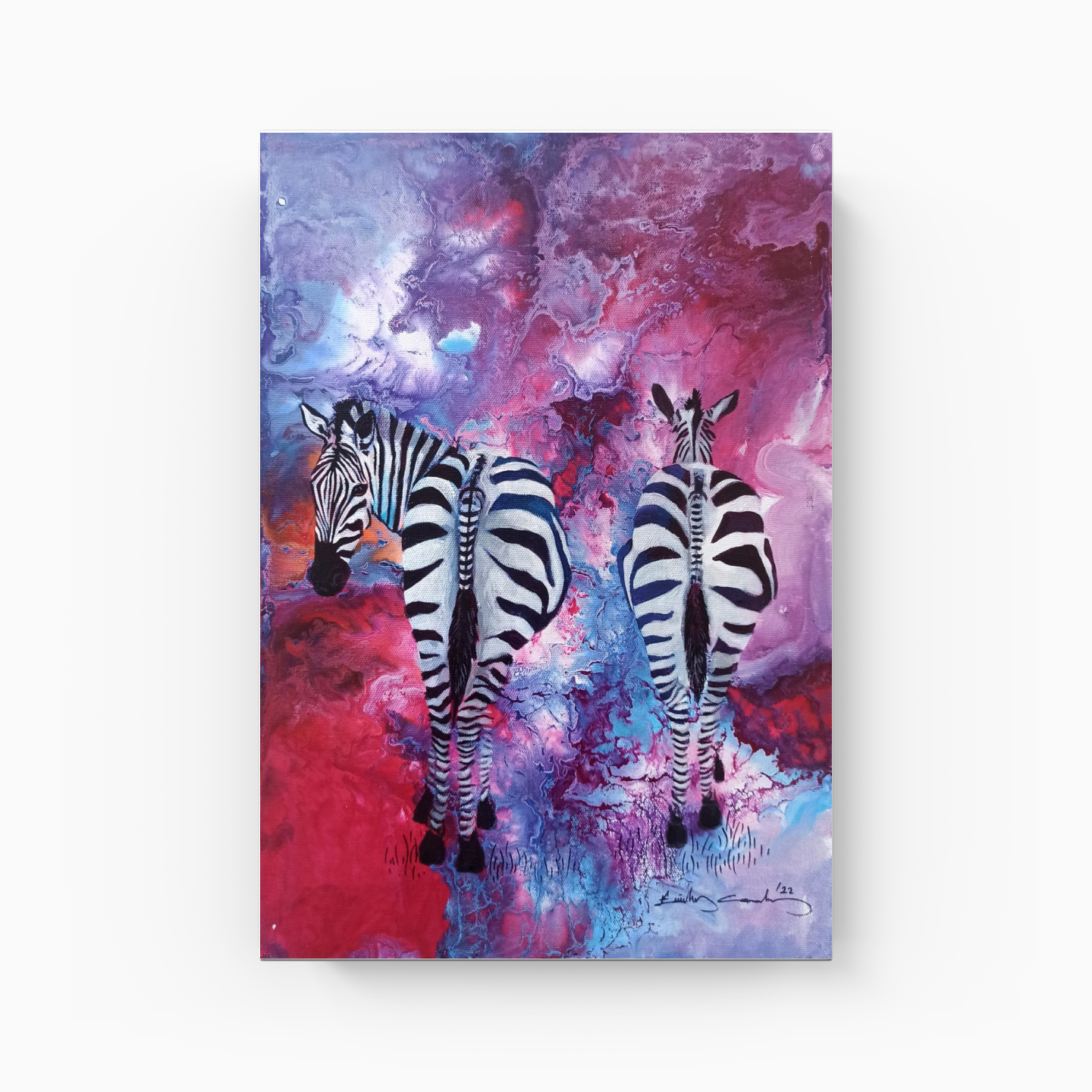 Zebra - 3 - Kanvas Tablo