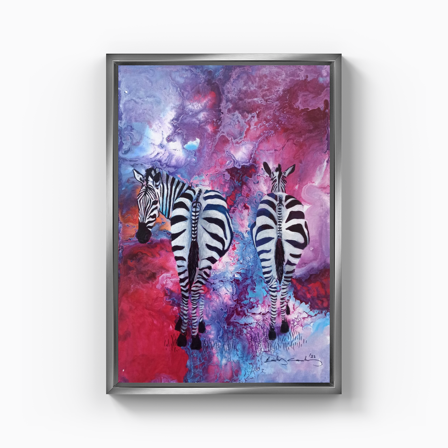 Zebra - 3 - Kanvas Tablo