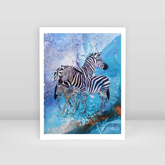 Zebra - 2 - Art Print