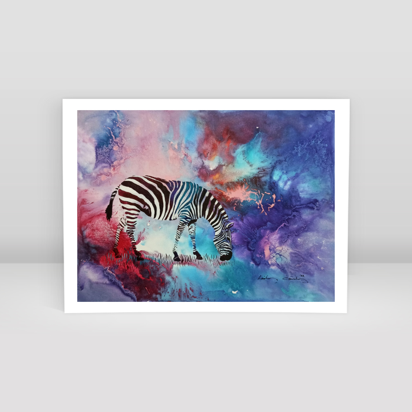 Zebra - 1 - Art Print