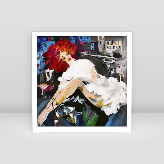 Above the City - Art Print