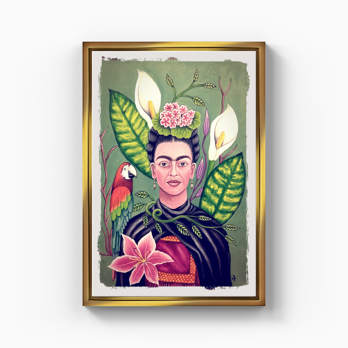 Frida's Paradise - Canvas Print
