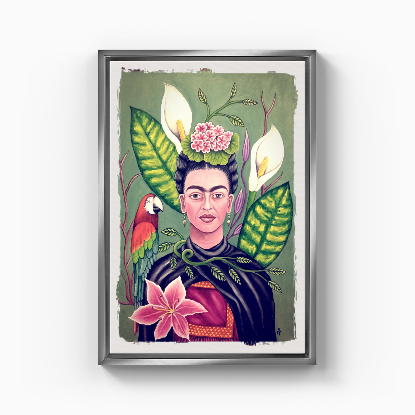 Frida's Paradise - Canvas Print