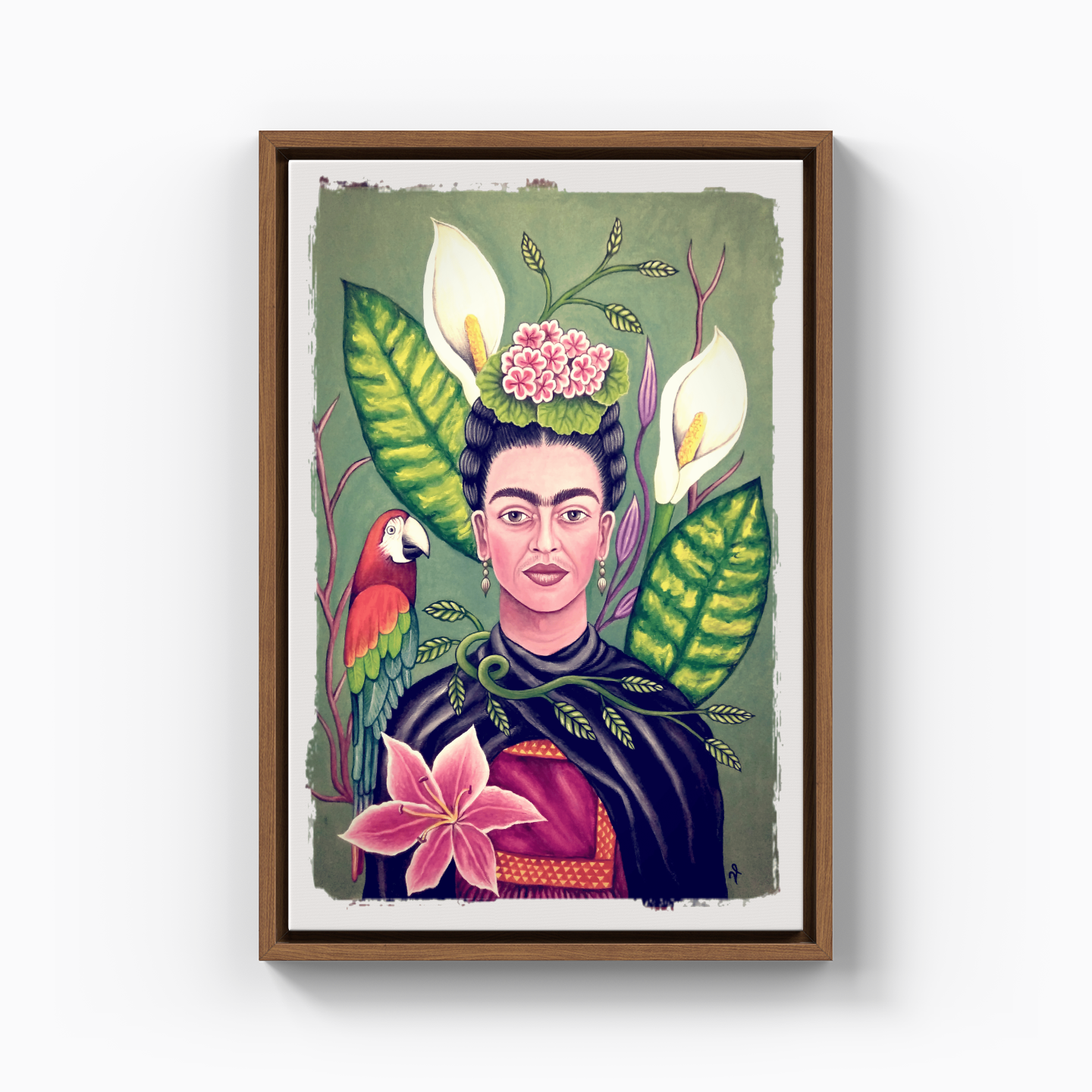 Frida's Paradise - Canvas Print