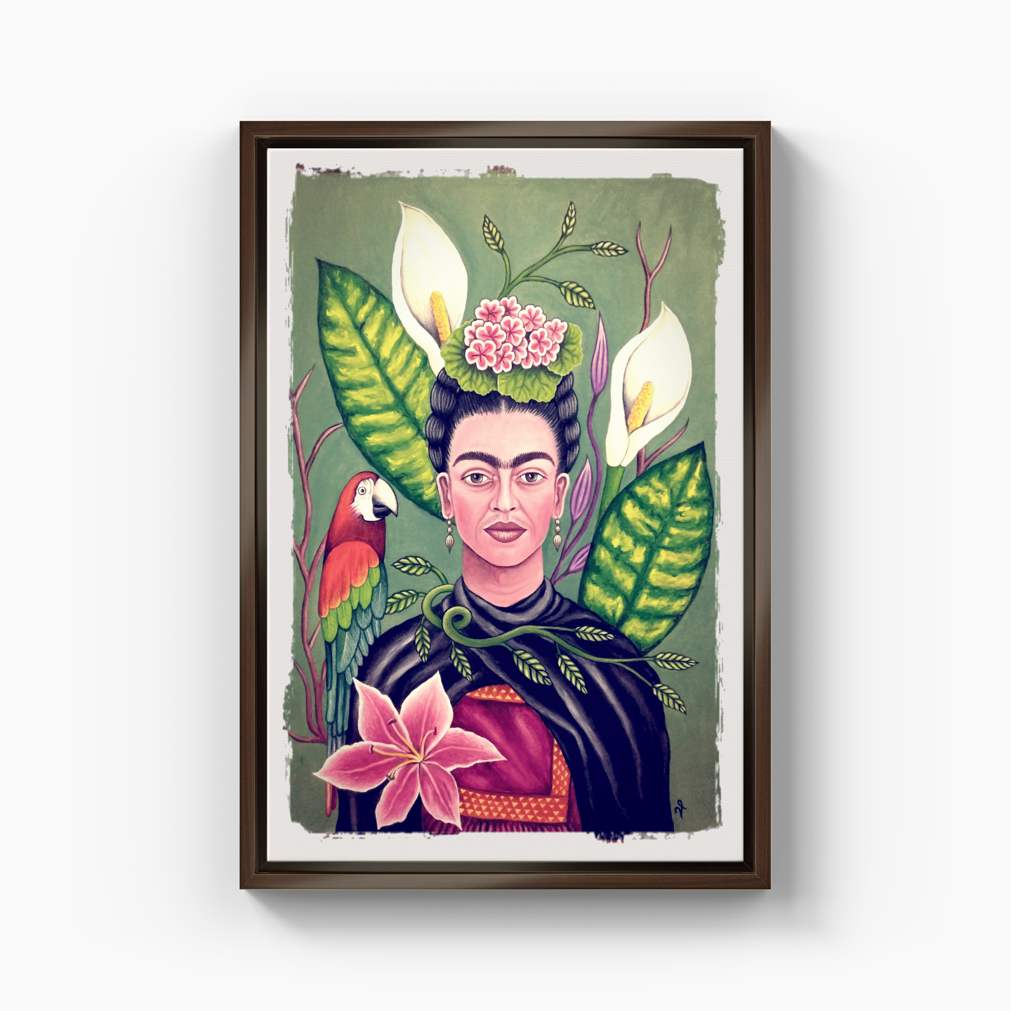 Frida's Paradise - Canvas Print