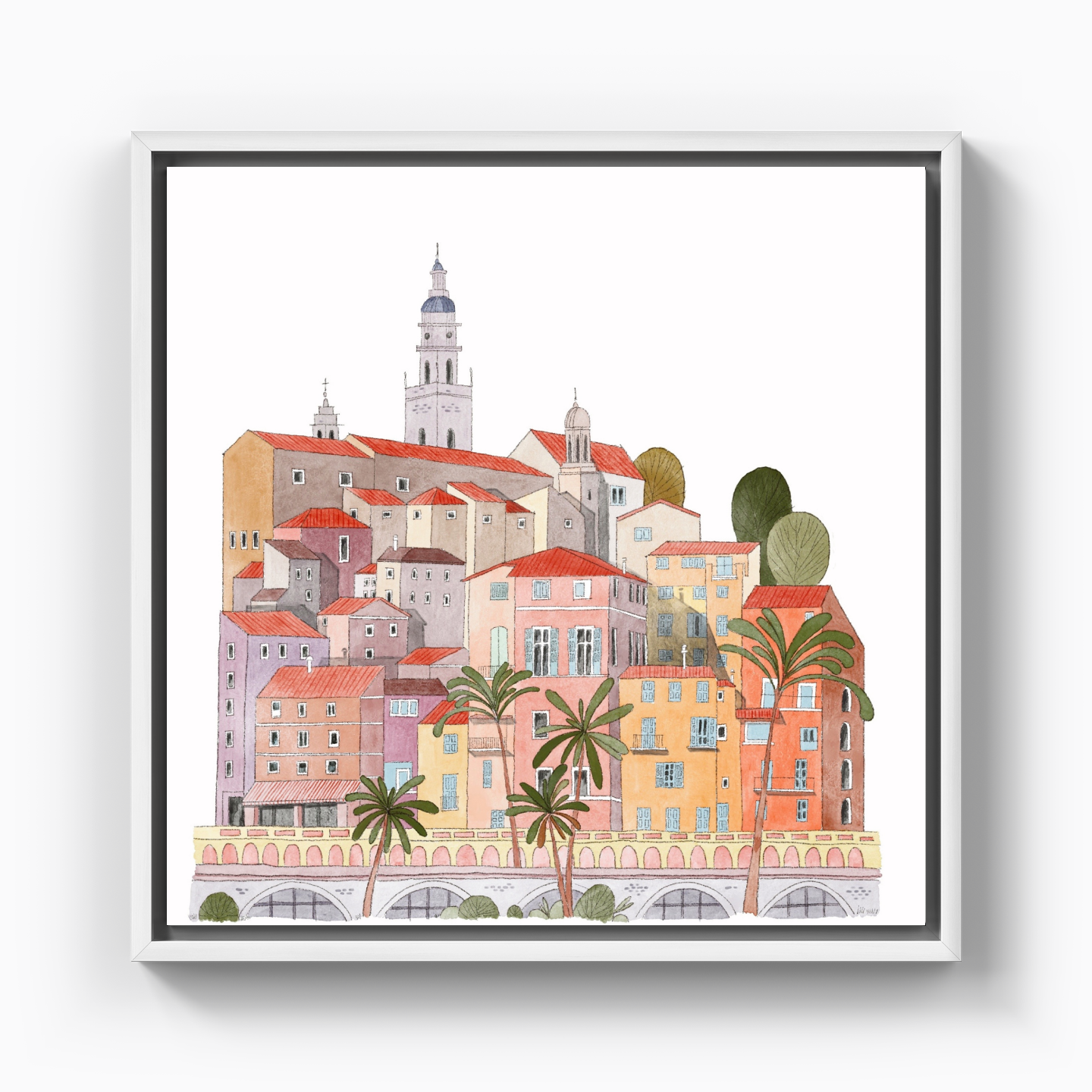 Menton - Canvas Print
