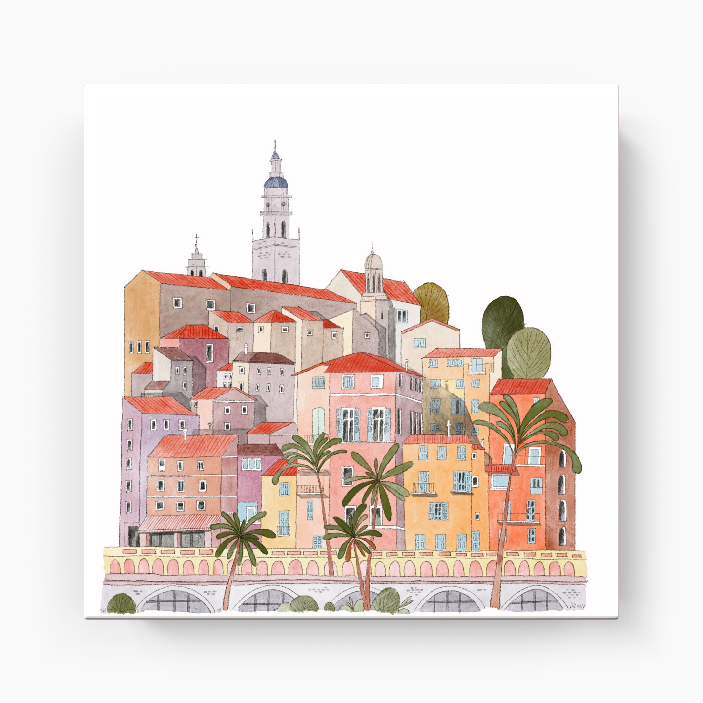Menton - Canvas Print
