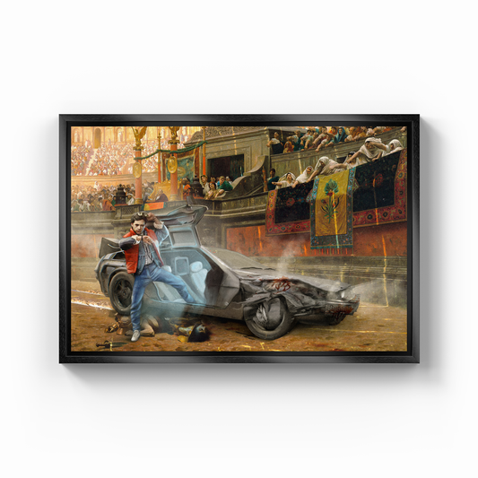 Crash in time. - Kanvas Tablo