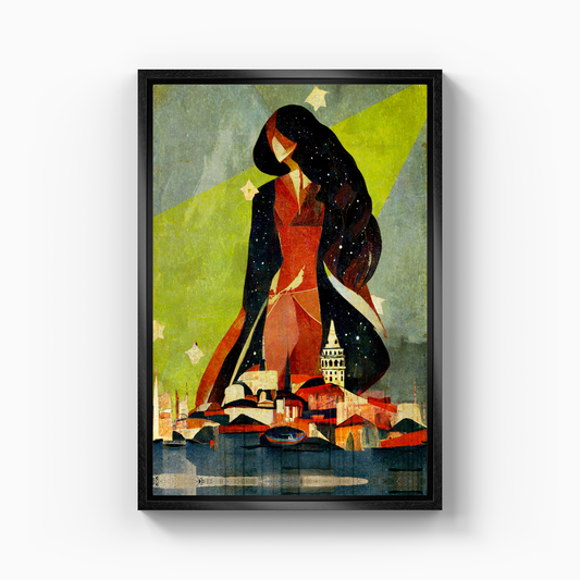 Fosforlu Cevriye - Kanvas Tablo