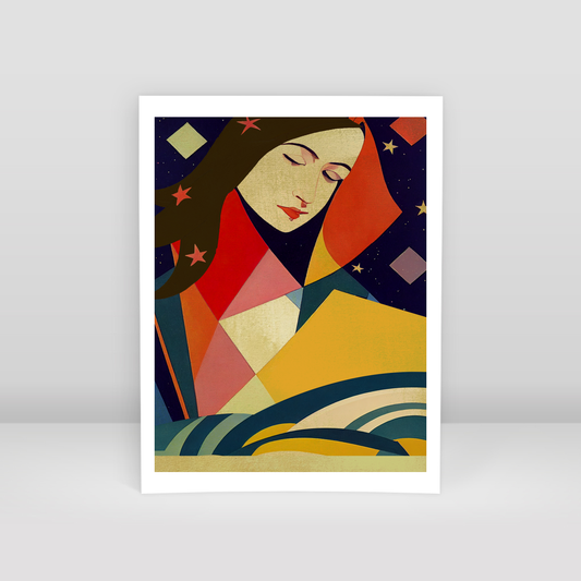 Phosphorescent Cevriye 2 - Art Print