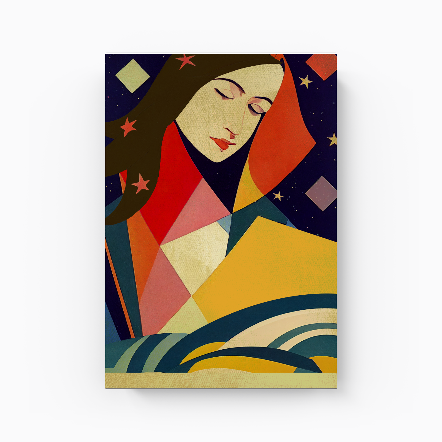 Phosphorescent Cevriye 2 - Canvas Print