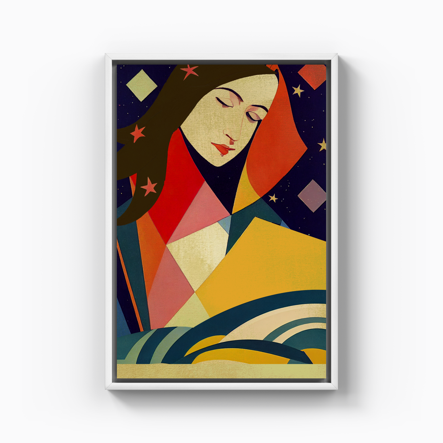 Phosphorescent Cevriye 2 - Canvas Print