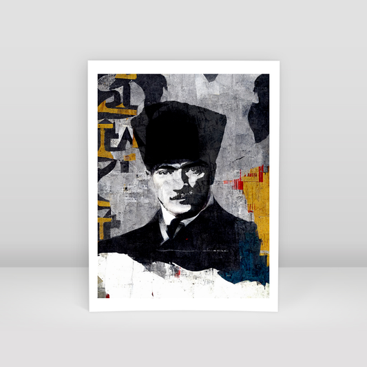 Atatürk @Wall - Art Print