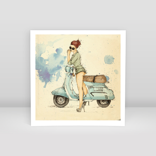 moto - Art Print